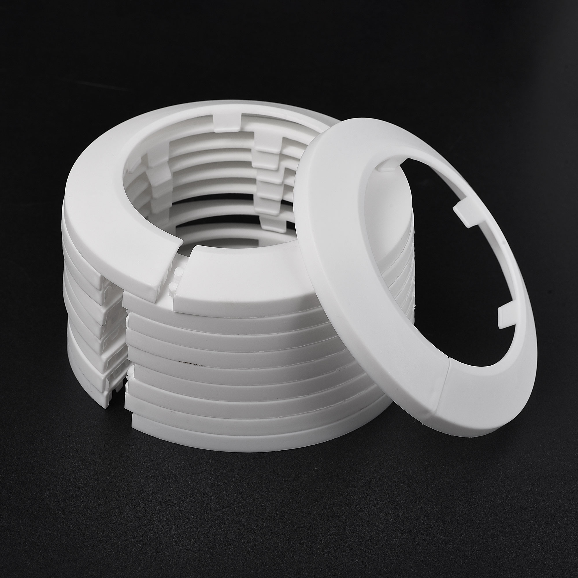 Kitchen Appliances White - 2/4/10 Buah 12Mm-114Mm Dekorasi Penutup Pipa