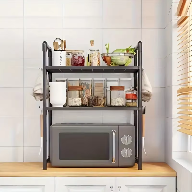 Kitchen Appliances Countertop - Rak Penyimpanan Teleskopik Tegak yang Dapat