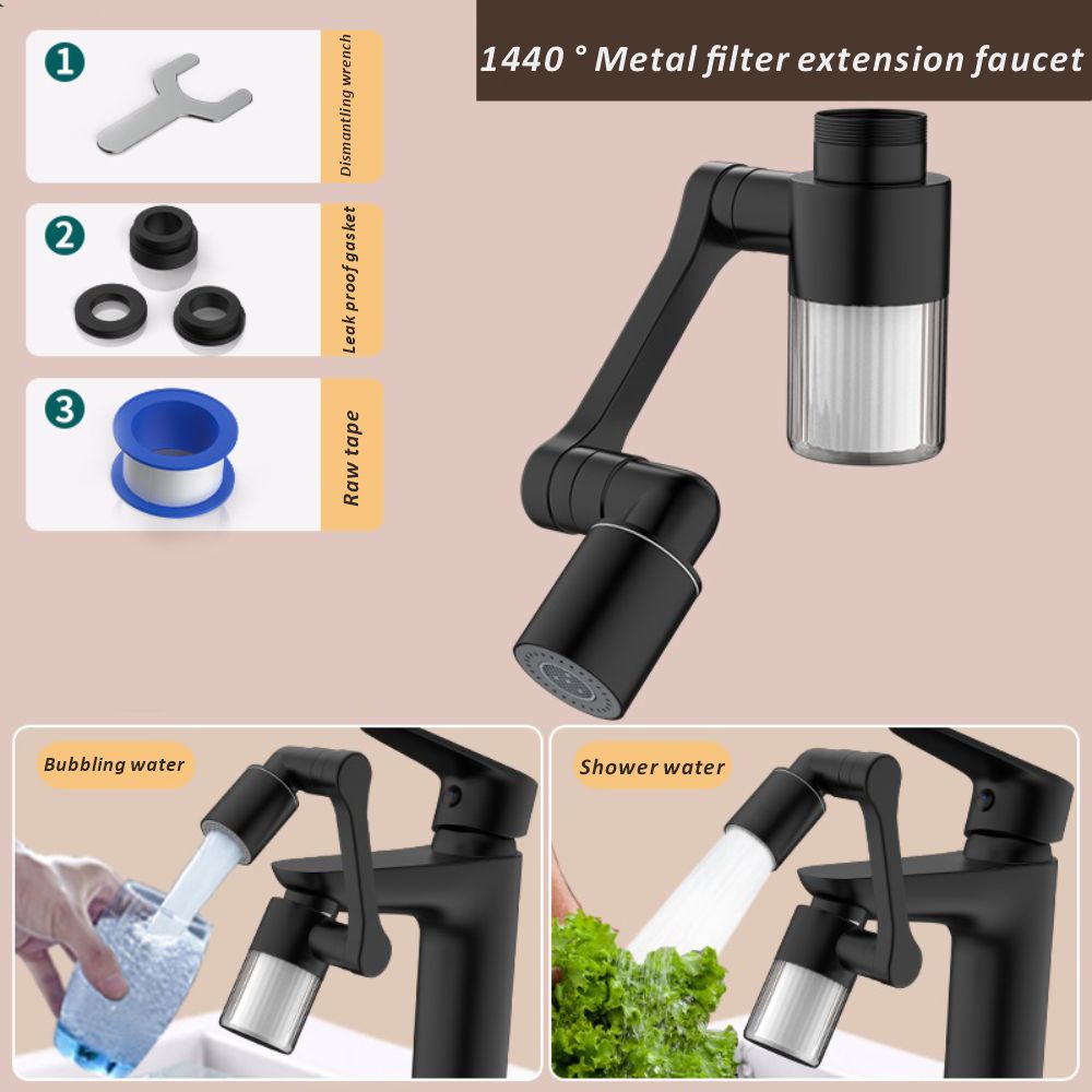 Kitchen Appliances Bundle - Hitam Baru 1440 ° Dapat Diputar