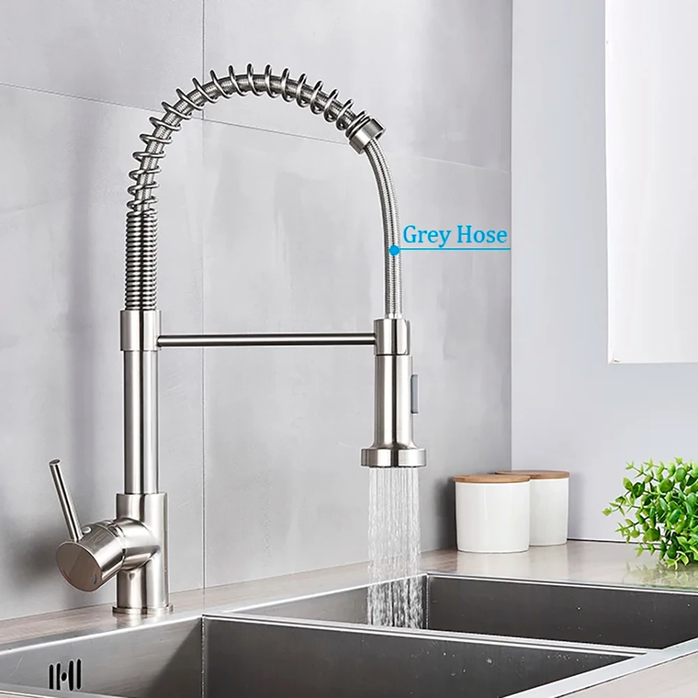 Kitchen Appliances White - Keran Dapur Spring Brushed Nickel, Model