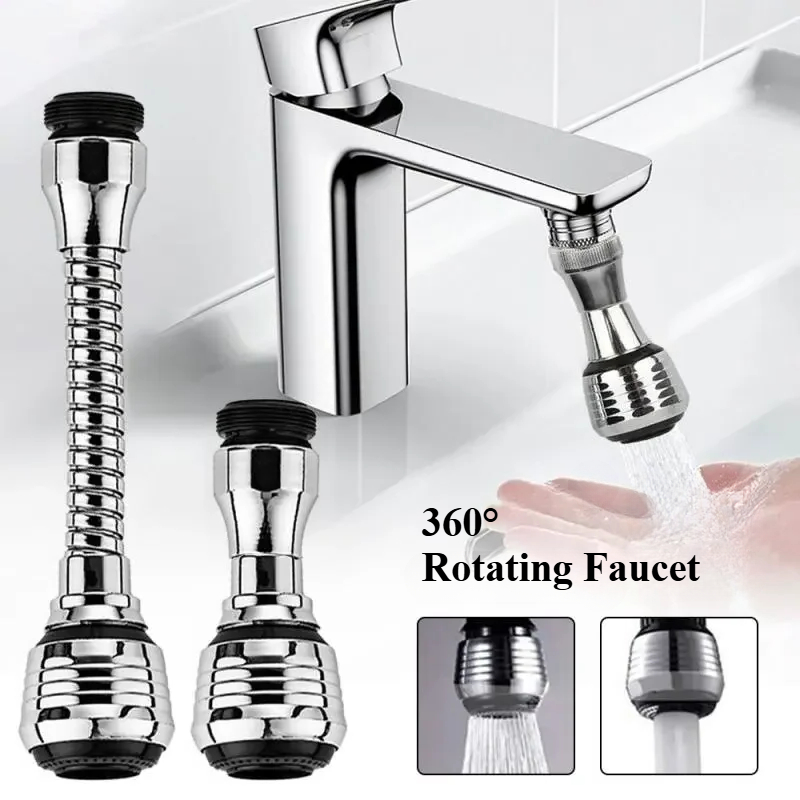 Kitchen Appliances Bundle - 1/2 buah 360 ° Penyesuaian Keran
