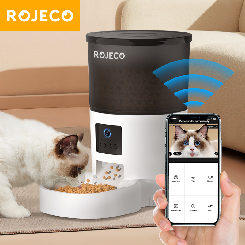 Kitchen Appliances Video - ROJECO pemberi makan kucing otomatis, pengumpan