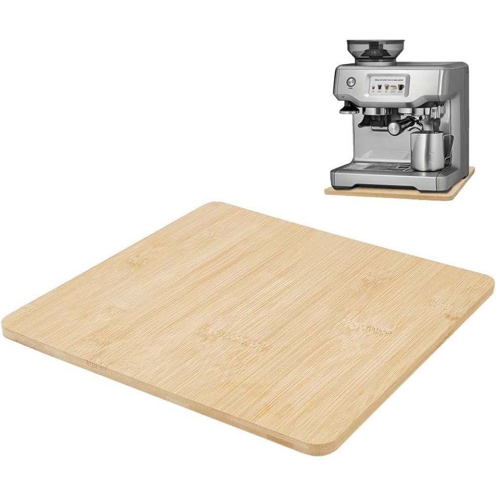Kitchen Appliances Countertop - Nampan Geser Bambu untuk Mesin Kopi,