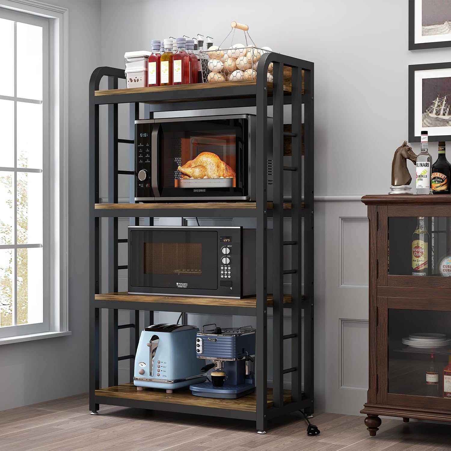 Rak Dapur 4 Tingkat dengan Sto - Kitchen Appliances Countertop ulasan dan harga