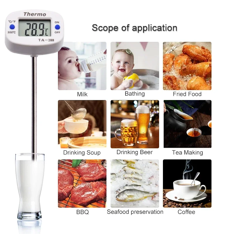 Termometer pengukur suhu BBQ m - Kitchen Appliances Video ulasan dan harga