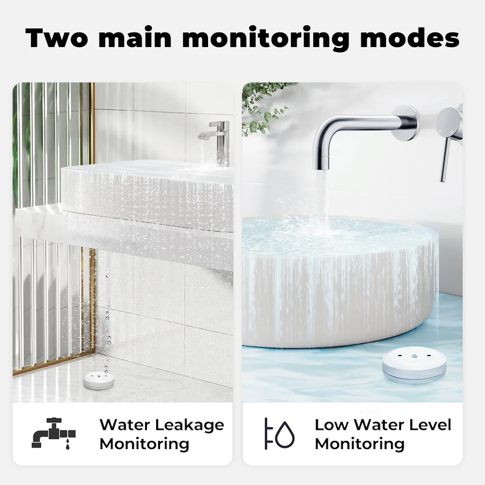 Sensor Kebocoran Air Zigbee De - Kitchen Appliances Video ulasan dan harga