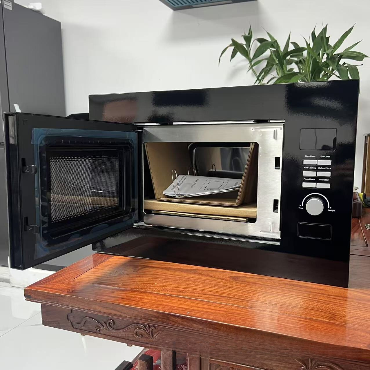 Oven Microwave 20L Berkualitas - Kitchen Appliances Built In ulasan dan harga