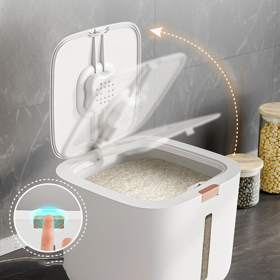 Wadah Penyimpanan Beras Tahan  - Kitchen Appliances Manufacturers ulasan dan harga