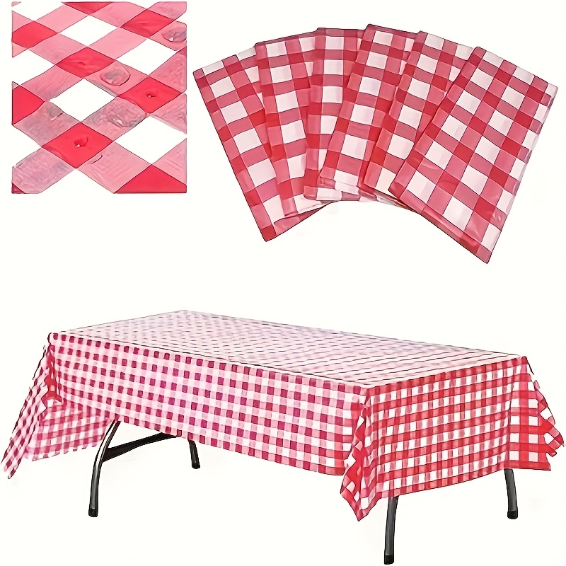 1/3/5 Buah Taplak Meja Kotak-k - Kitchen Appliances White ulasan dan harga