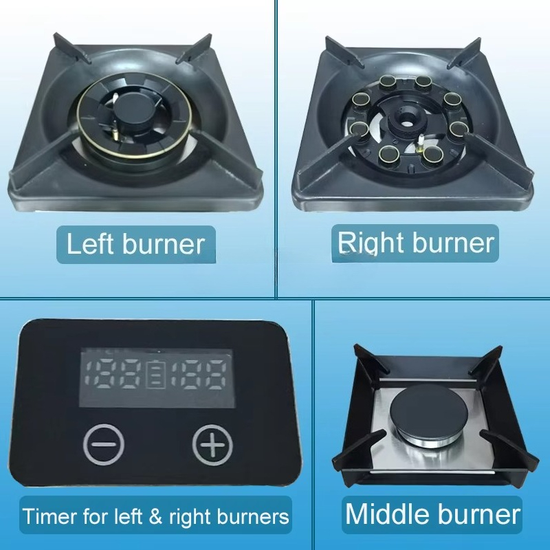 Kompor Gas LPG 3 Tungku dengan - Kitchen Appliances Built In ulasan dan harga