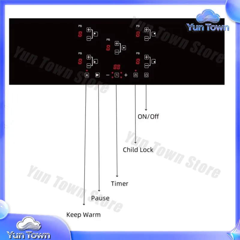 Kompor Listrik 5 Tungku untuk  - Kitchen Appliances Price ulasan dan harga