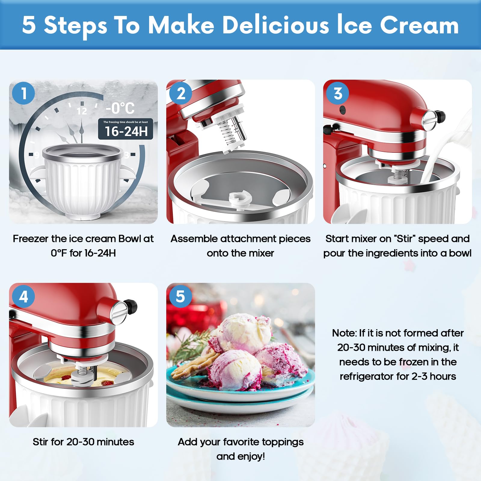 Aksesoris Pembuat Es Krim 2 Qu - Kitchen Appliances Manufacturers ulasan dan harga