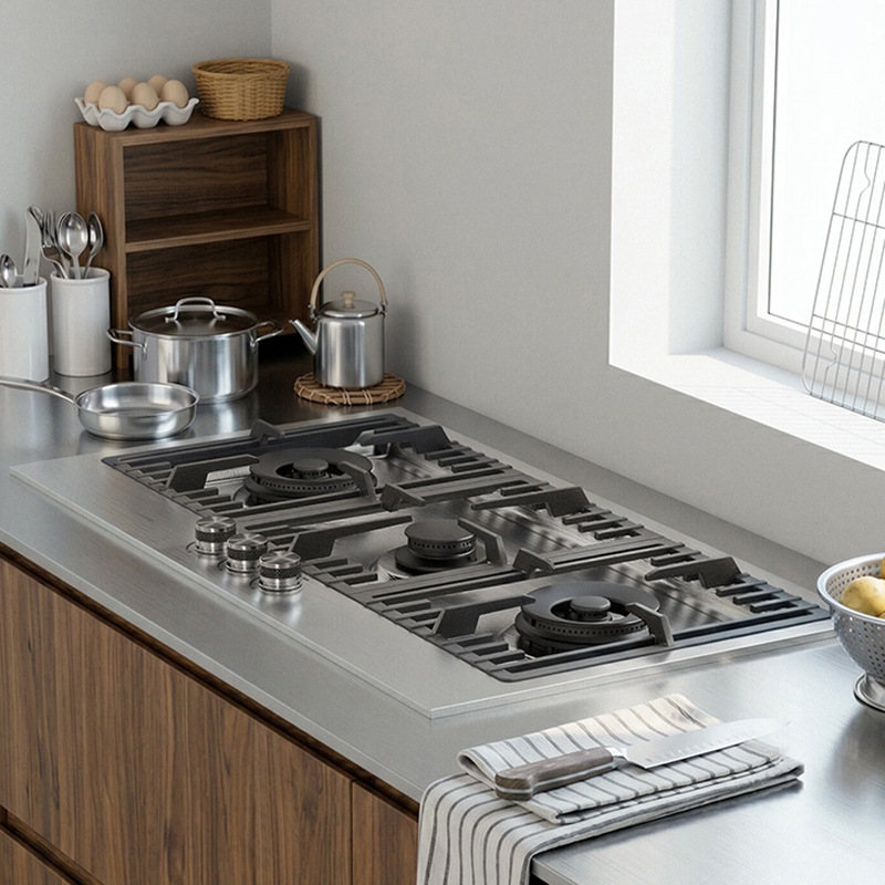 Kompor Gas Stainless Steel 304 - Kitchen Appliances Built In ulasan dan harga